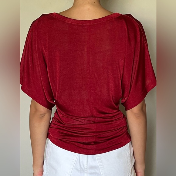 Le chateau brand new, size small maroon,red wine color tunic. - Picture 2 of 8